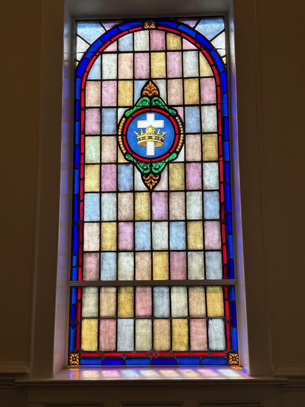 Rawls Baptist Church Stained Glass Window