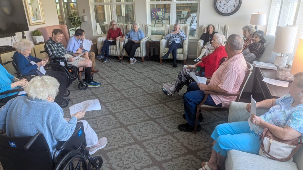 Calyx Senior Living Bible Study Group