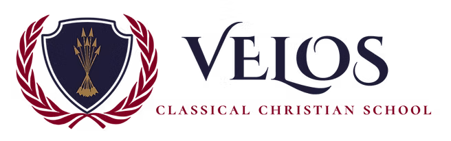 Velos Classical Christian School logo.