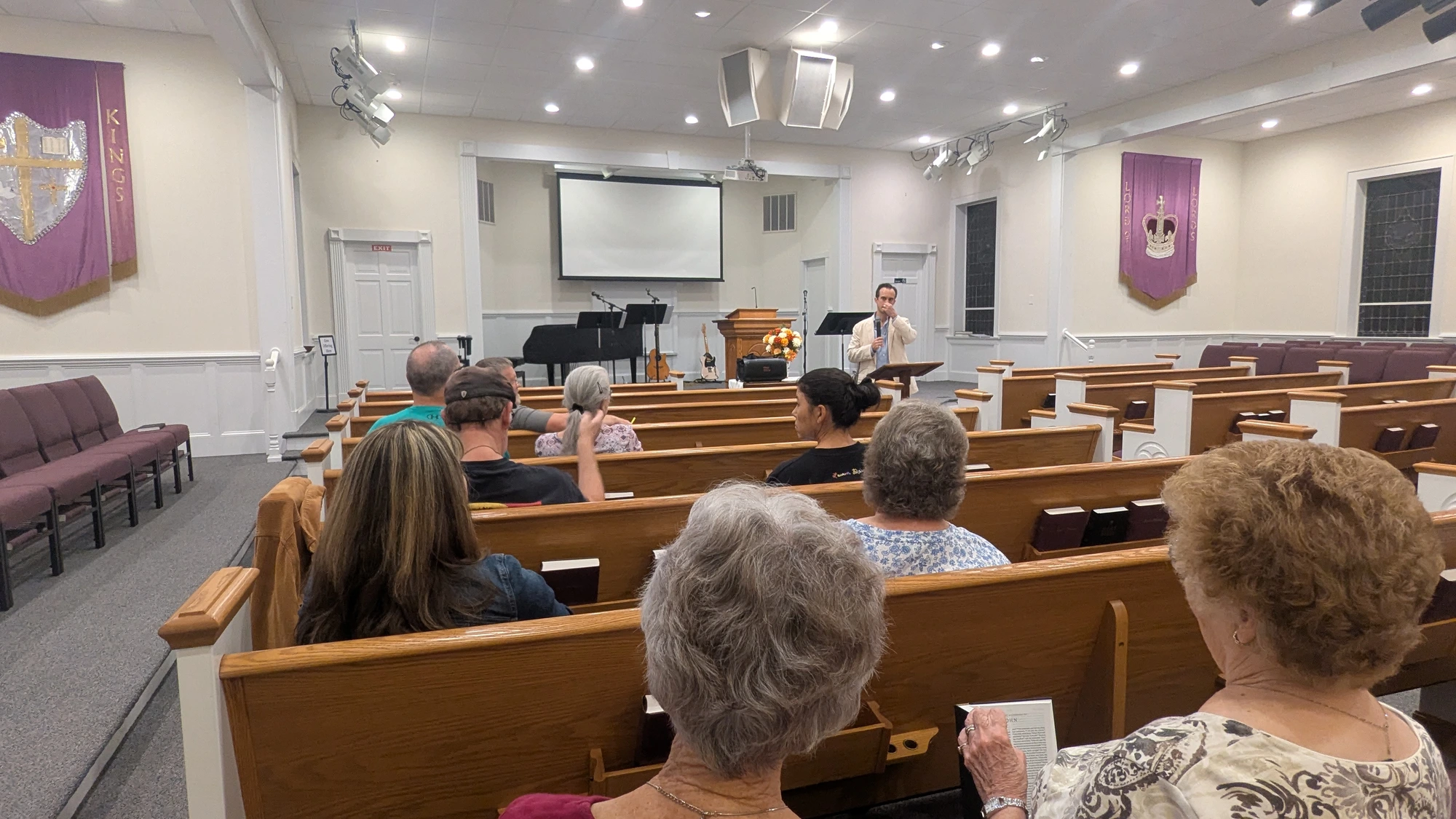 Wednesday evening Bible Study at Rawls Baptist Church in Fuquay-Varina.